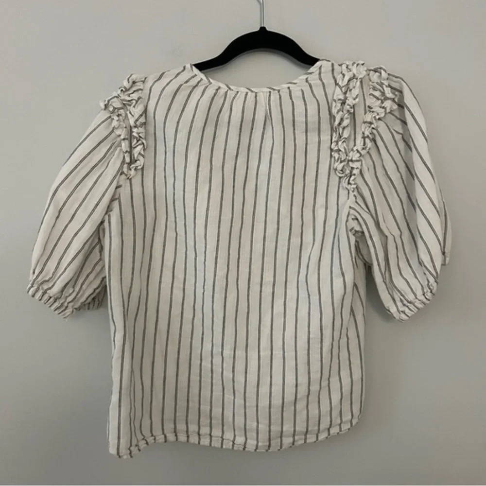 Anthropologie‎ Caballero Cloe Peasant Puff Sleeve Blouse
